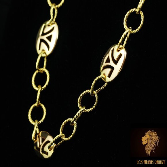 $4950 / NEW / RARE LIMITED EDITION Levian Logo Necklace / 14K - Picture 5 of 11